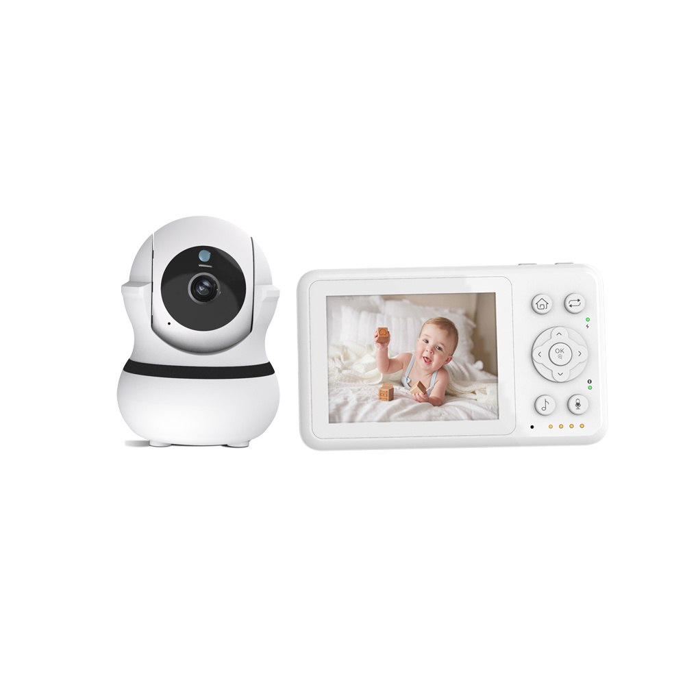 Low Price 3.2” Video Baby Monitor Pan Tilt Zoom Lullabies VOX Factory BM303