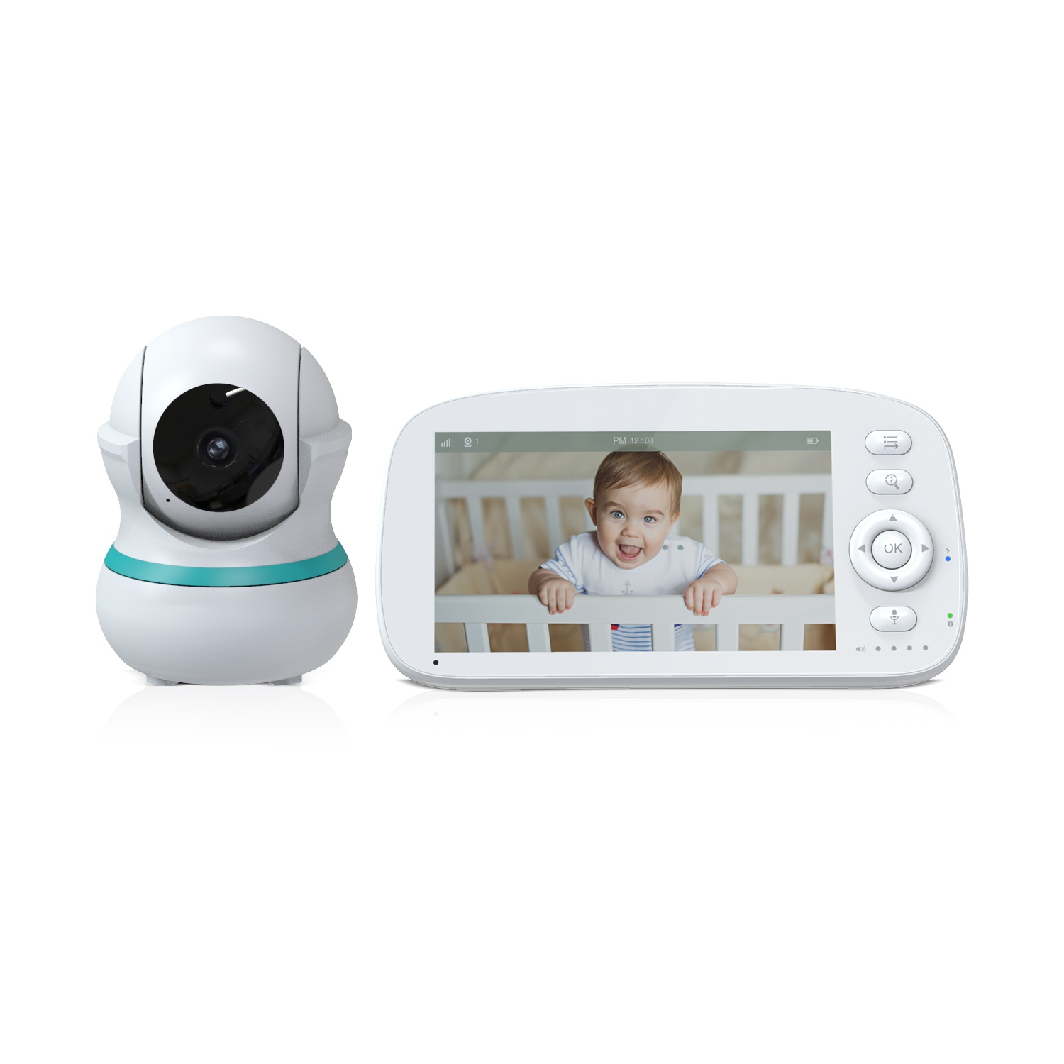 Super Low Price 5 inch Video Baby Monitor 